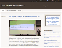 Tablet Screenshot of gurudelposicionamiento.com